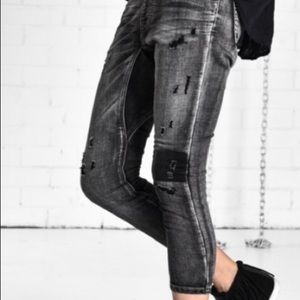 One Teaspoon Black Hart Killers Jeans